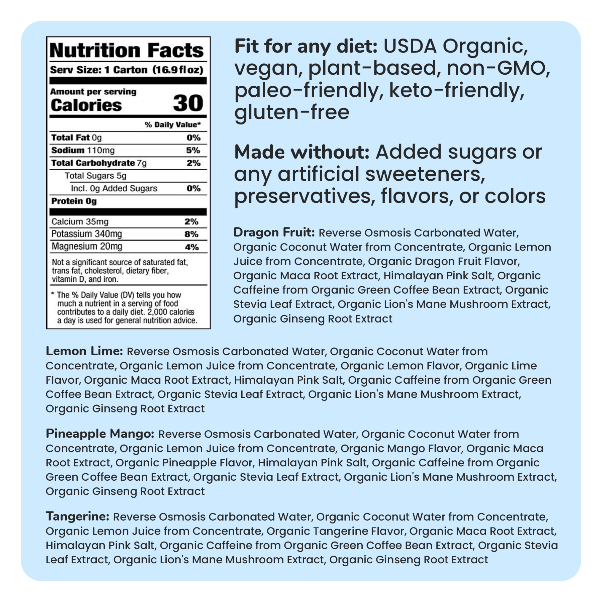 Energy Drink 12Pack + FREE Sample Pack NOOMA