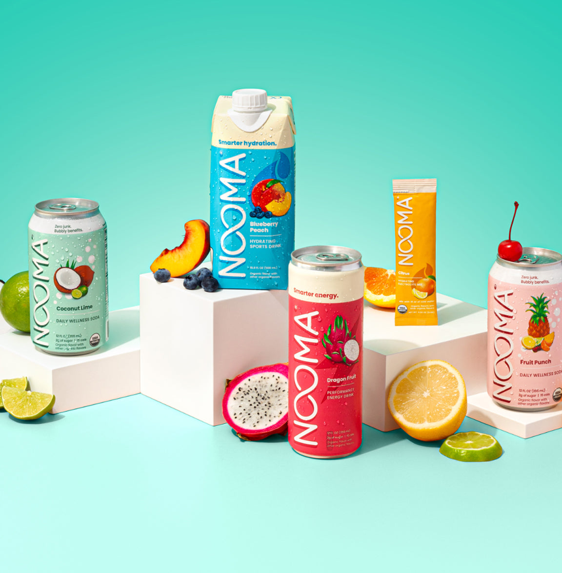 NOOMA Organic Sports Drinks | Vegan, Plant-Based, Keto, Non-GMO